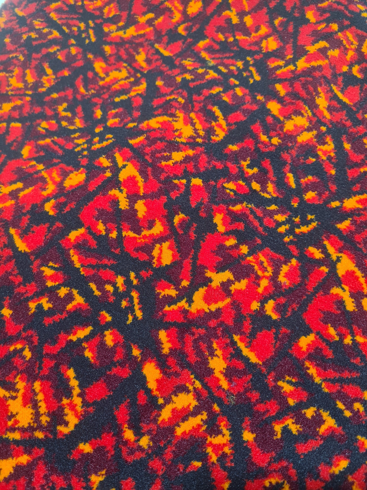 Bussplysj 100x140 cm – rød