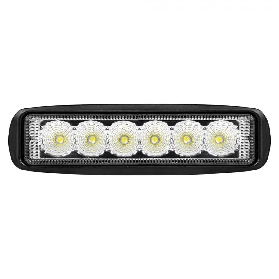 LED arbeidslys, 6 LED, 12/24V, KAMAR – L0097-B