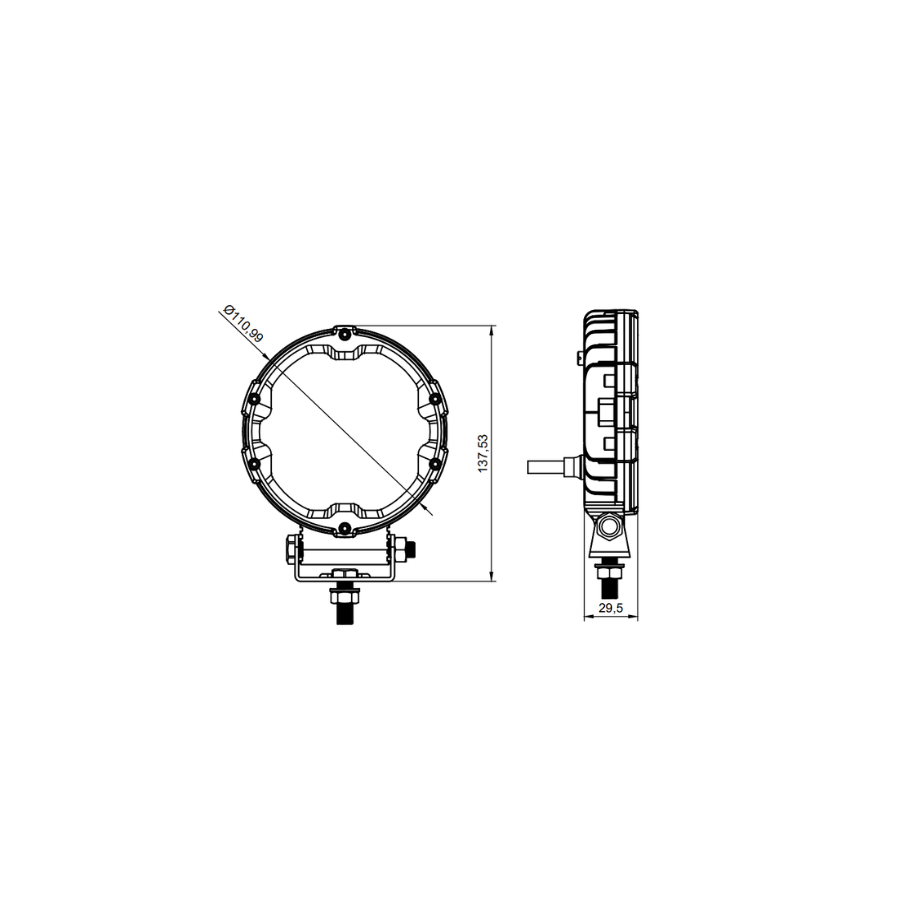 X-SPIDER 3, LED arbeidslys, KAMAR - L0196