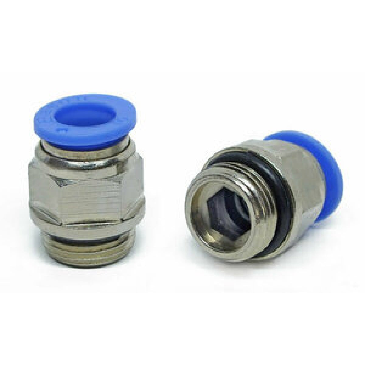 Rett innstikkskobling 6 mm – 3/8" gjenge