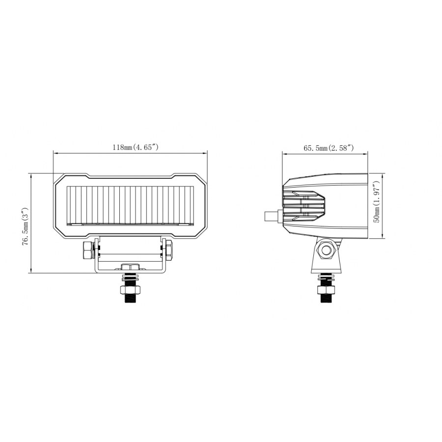 2xLED fjernlys, MYKAMAR – L3420