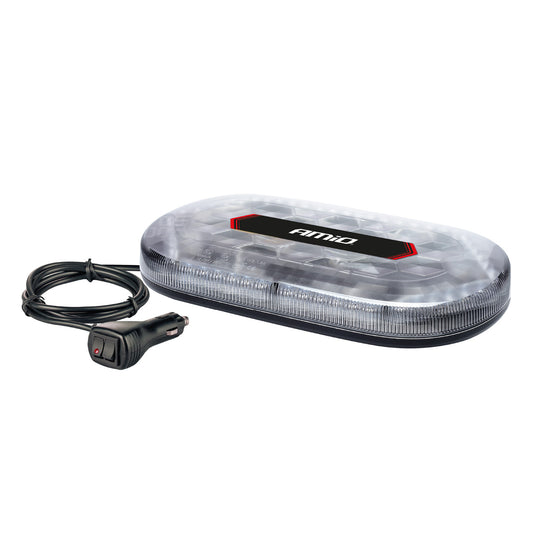 LED varsellysbjelke 33 cm med magnetfeste, R65- og R10-godkjent, 12–24 V, AMIO-03336