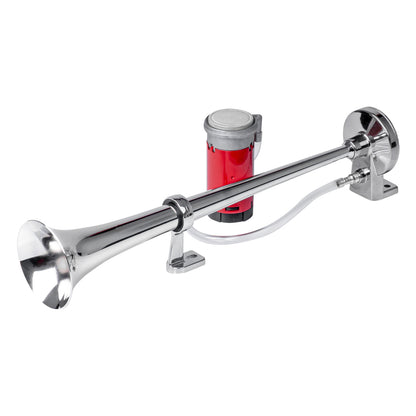 Lufthorn med kompressor, krom 12V AMIO-03618