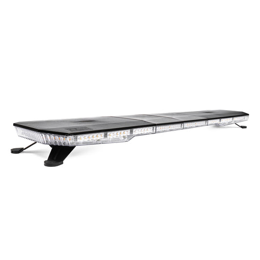 LED varsellysbjelke med 51 blinkemønstre, 96 cm, R65- og R10-godkjent, 12–24 V, AMIO-03343