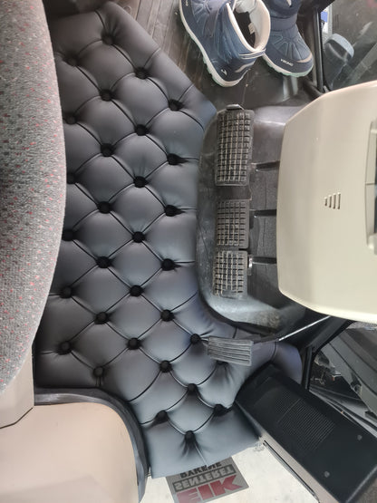 Gulvmatte med knapper