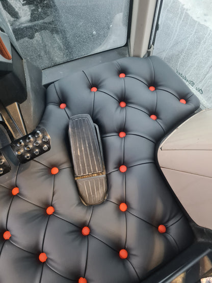 Gulvmatte med knapper.