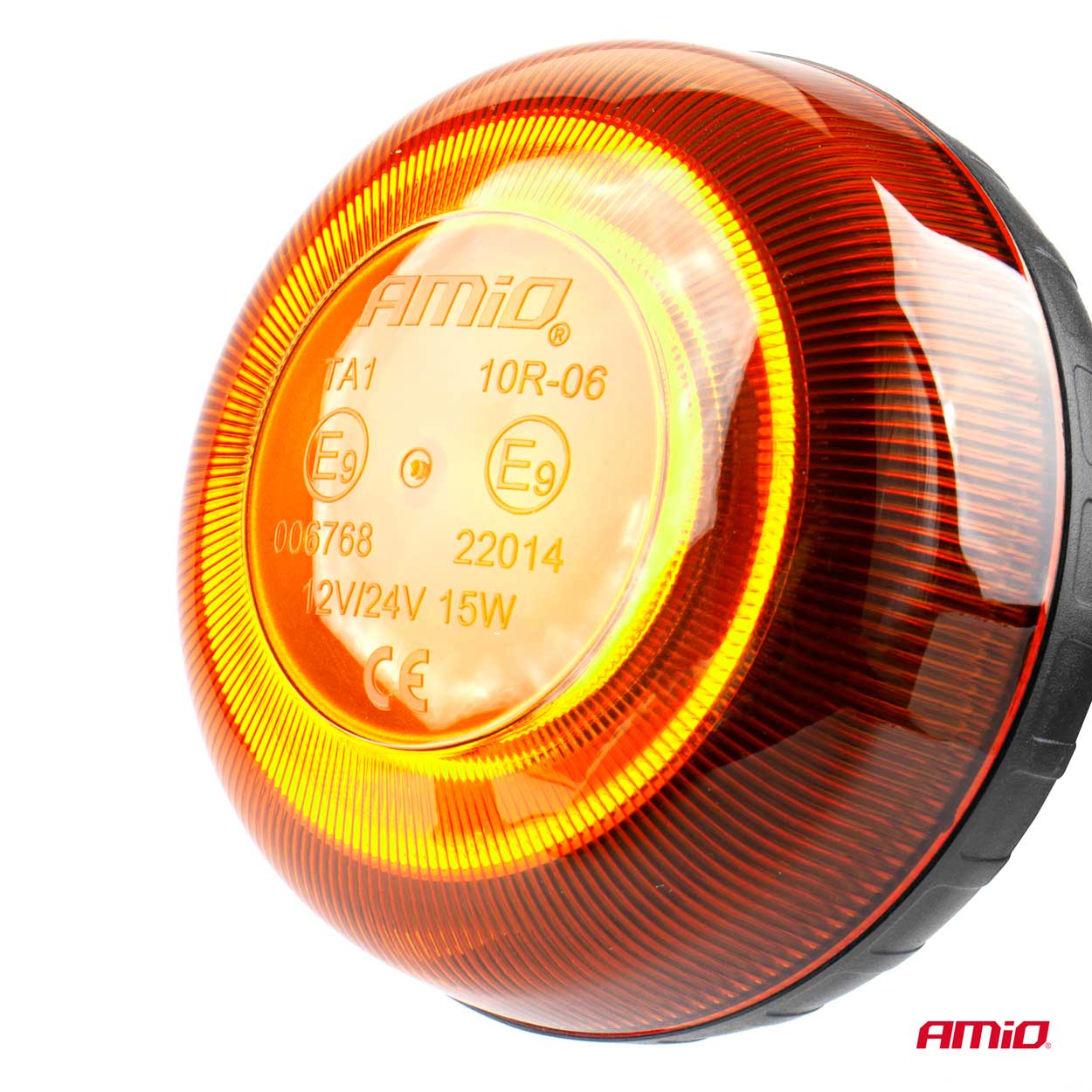 Varsellys mini 18 LED med skrufeste, R65- og R10-godkjent, 12/24 V, AMIO-02923