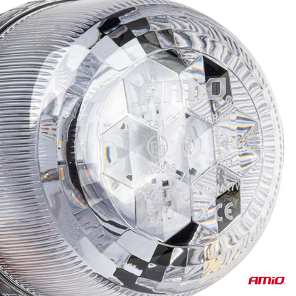 Varsellys 24 LED, 12/24 V, AMIO-03341