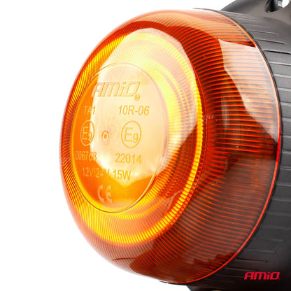Varsellys mini 18 LED med magnetfeste, lav, R65- og R10-godkjent, 12/24 V, AMIO-02925