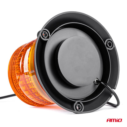 Varsellys 60 LED med magnetfeste, R10-godkjent, 12/24 V, AMIO-01503