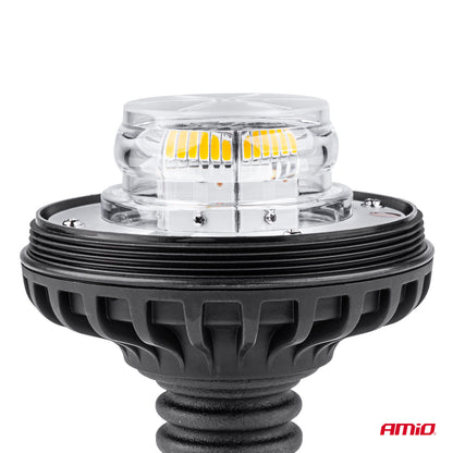 Blinkende varsellys 36 LED Flex, R65- og R10-godkjent, 12/24 V, AMIO-02293