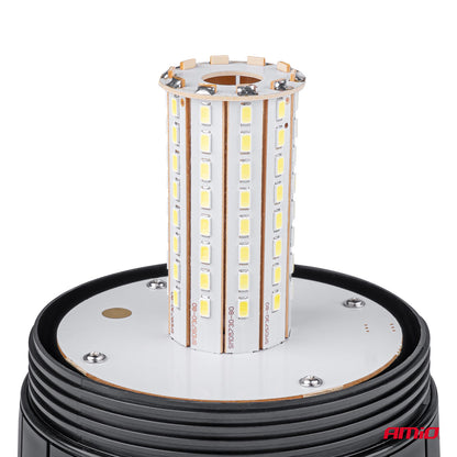 Varsellys 80 LED med magnetfeste, R10-godkjent, 12/24 V, AMIO-01502