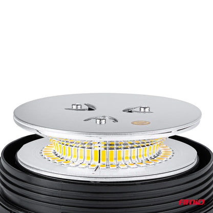 Varsellys 39 LED med magnetfeste, R65- og R10-godkjent, 12/24 V, AMIO-01500