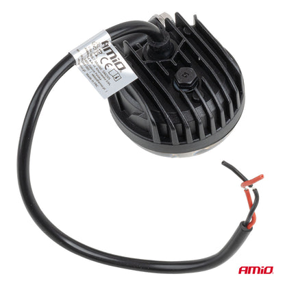 Sikkerhetslys " U-sikkerhetssone " rødt for gaffeltrucker, 10 W, 10–80 V, AMIO-04867