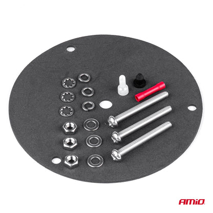 Varsellys 60 LED med magnetfeste, R10-godkjent, 12/24 V, AMIO-01503