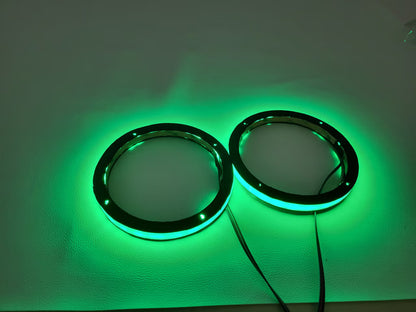 LED-lysringer til høyttalere 6,5"