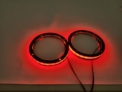 LED-lysringer til høyttalere 6,5"