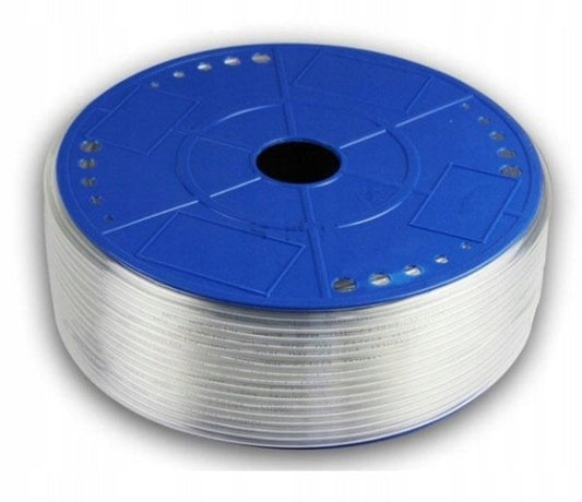 Premium PU Luftslange 8 x 5 mm (Metervare) – Klar/Transparent