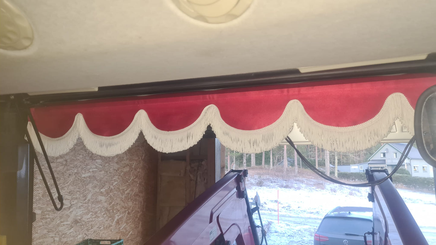 Frontkappe i Stoff til traktor Laget på Bestilling