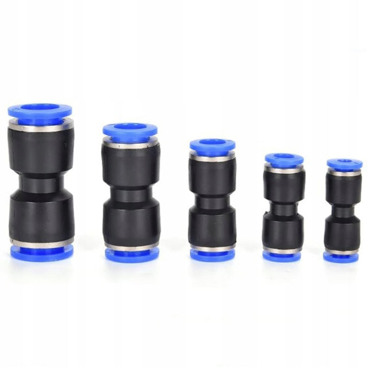 Innstikkobling sett 4-12mm (60 deler) – Push-in koblingssett for pneumatikk