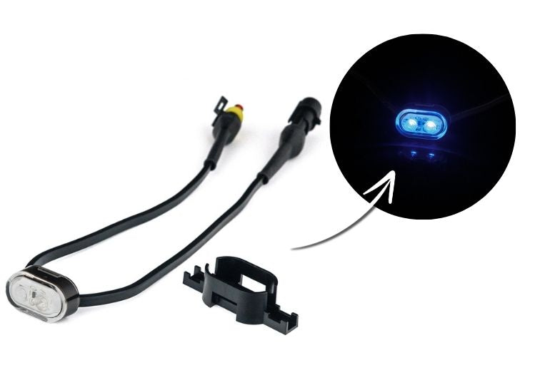 LED dysebelysning for åkersprøyte – 1 stk. blå spotsett HORPOL- ZLD 2645/1
