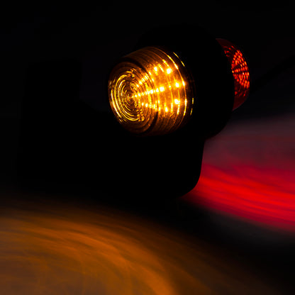Markeringslys LED oransje/rød, høyre, med lang arm, HORPOL - LD 2621/GRAPHITE