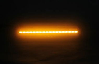 BEZEL-LESS LED ekstralys / fjernlys med posisjonslys og blinkende varsellys, KAMAR - L3433