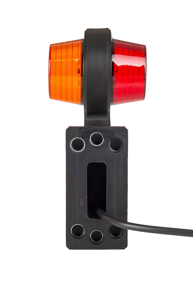 Markeringslys LED oransje/rød, høyre, med lang arm, HORPOL - LD 2621