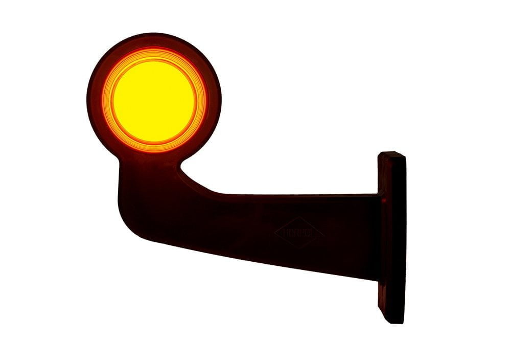 Markeringslys oransje/rød, høyre, med lang arm, LED NEON -versjon, HORPOL - LD 2626