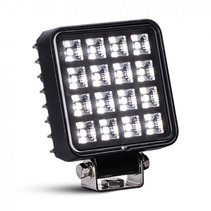 LED arbeidslys, 16 LED, 12/24V, med bryter, KAMAR – L0154