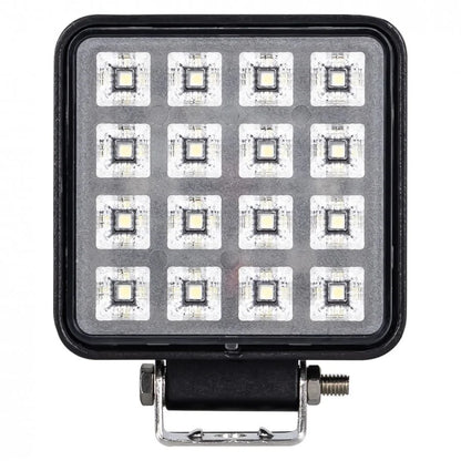 LED arbeidslys, 16 LED, 12/24V, med bryter, KAMAR – L0154