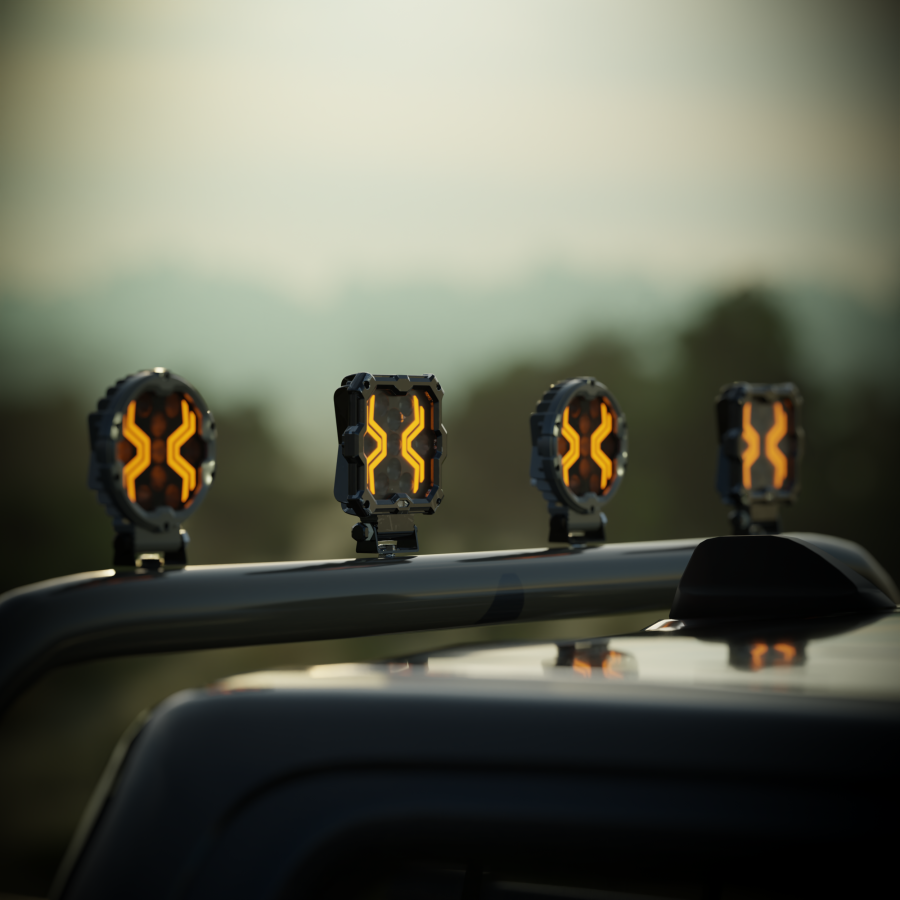 X-SPIDER 2, LED arbeidslys, KAMAR - L0195