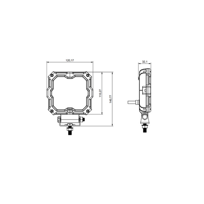 X-SPIDER 2, LED arbeidslys, KAMAR - L0195