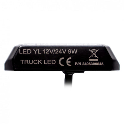 LED strobelys, 9W, 3 LED, 12/24V, KAMAR - LW0023-1