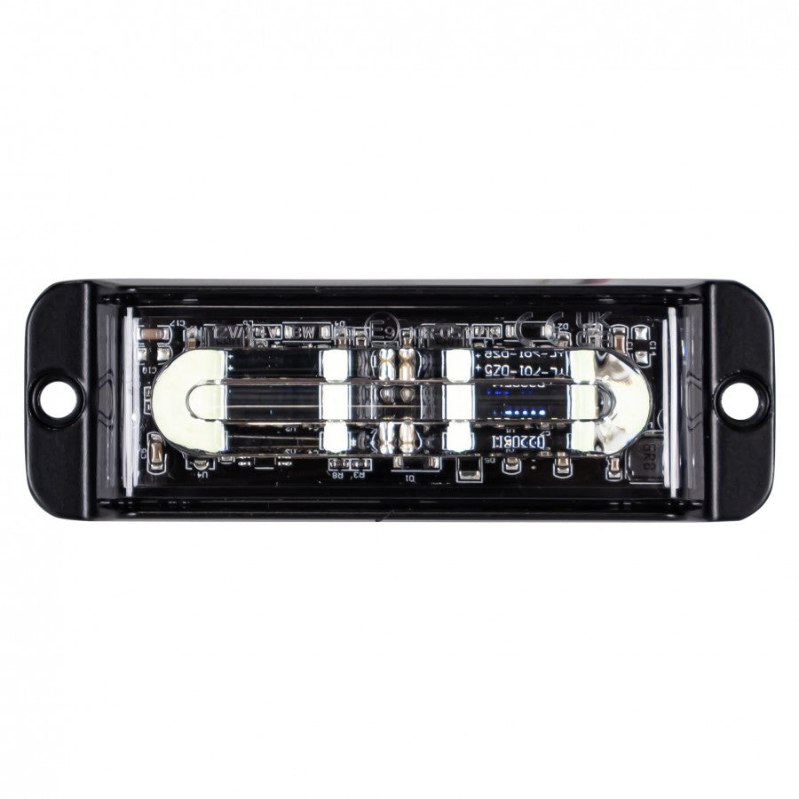 LED strobelys 13W 4 LED Blå 12/24V – KAMAR LW0034