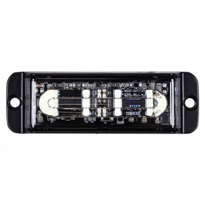 LED strobelys 13W 4 LED Blå 12/24V – KAMAR LW0034