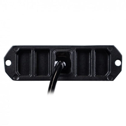 LED strobelys, 12W, 4 LED, Hvit, 12/24V, KAMAR - LW0025-W-1