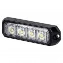 LED strobelys 12W 4 LED amber 12/24V – KAMAR LW0025-ALR-1