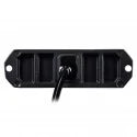 LED strobelys 12W 4 LED amber 12/24V – KAMAR LW0025-ALR-1