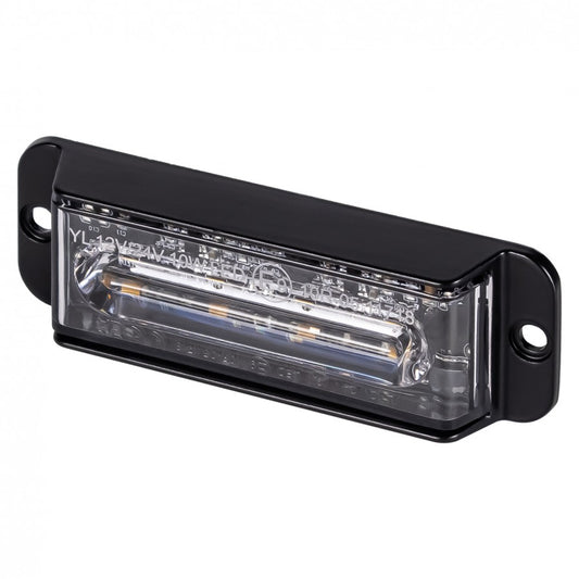 LED strobelys, 3W, 4 LED, oransj, 12/24V, KAMAR - LW0056