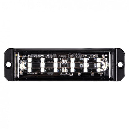 LED strobelys, 3W, 6 LED, Amber, 12/24V, KAMAR - LW0057
