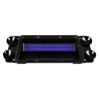 LED strobelys, 24 LED, Blå, 12/24V, med sugekopper, KAMAR - LW0055