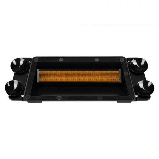 LED strobelys, 24 LED, oransj, 12/24V, med sugekopper, KAMAR - LW0054