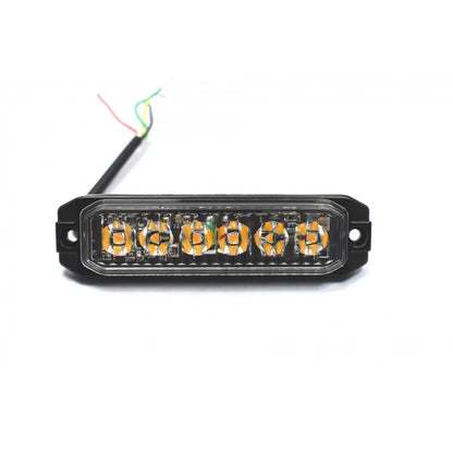 LED strobelys, 18W, 6 LED, 12/24V, KAMAR - L1893