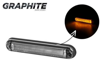 Markeringslys LED Neon Graphite - Oransj