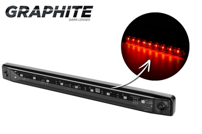 Markeringslys LED Graphite - Rød