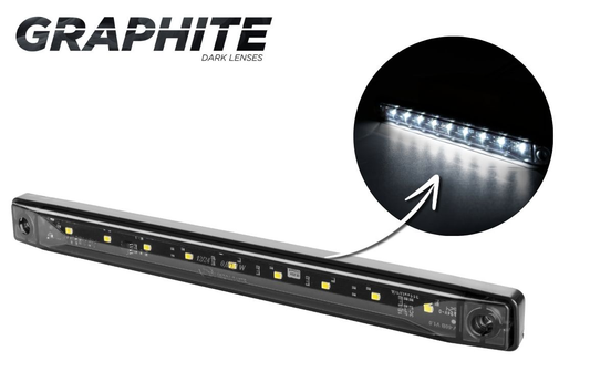 Markeringslys LED Graphite - Hvit