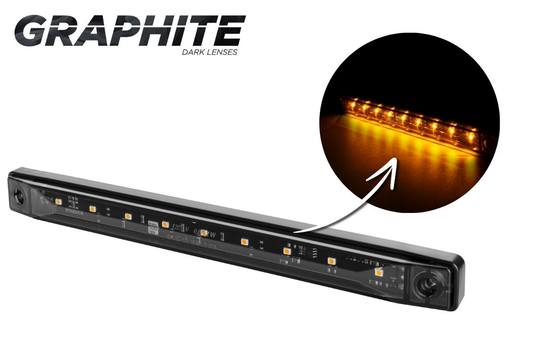 Markeringslys LED Graphite - oransj