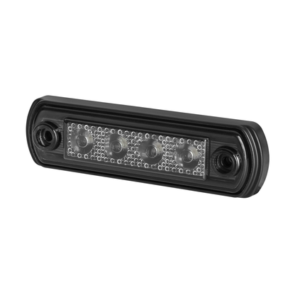 Markeringslys LED Graphite - Rød