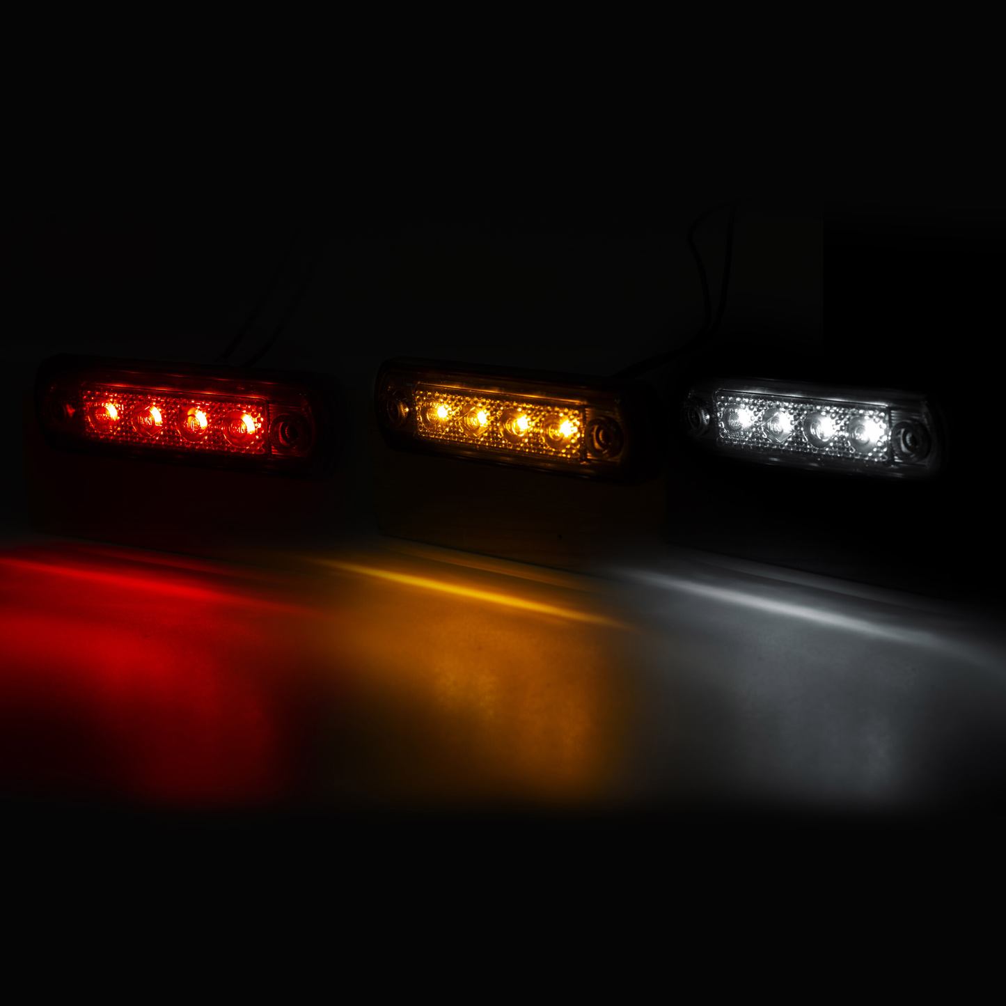 Markeringslys LED Graphite - Oransj